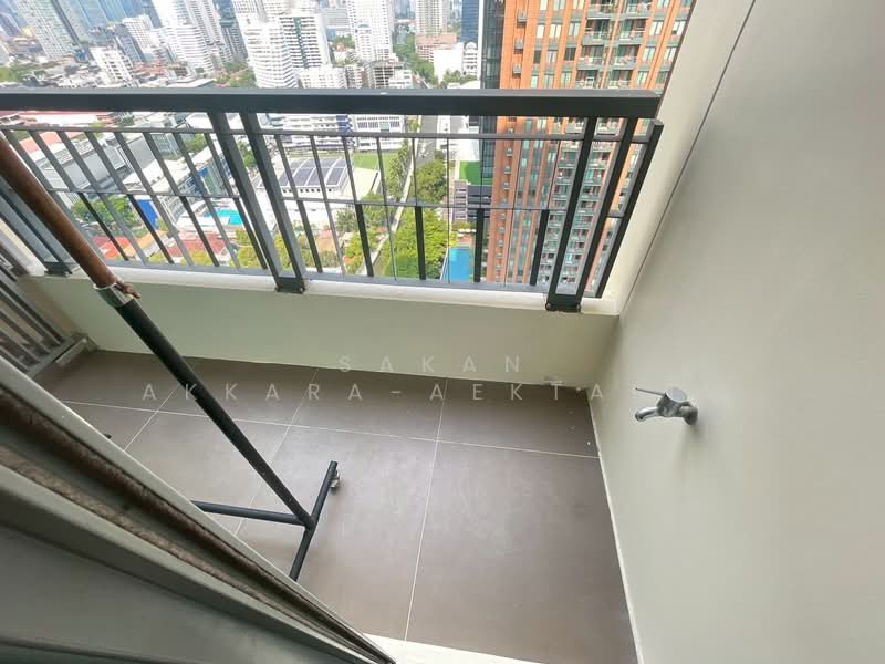 Q Asoke, Bangkok, 1678 Petchaburi Road, Makkasan, Ratchathewi, Bangkok, 1 Bedroom, 37 sqm, Condo For Rent, by Sakan Akkara-aektalin, 500289100 - DDproperty.com