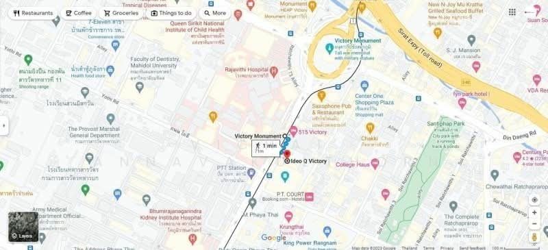 IDEO Q Victory, Bangkok, 9 Phaya Thai Road, Thanon Phaya Thai, Ratchathewi, Bangkok, 2 Bedrooms, 71 sqm, Condo For Rent, by Vichai  Annavakulthorn, 500289109 - DDproperty.com