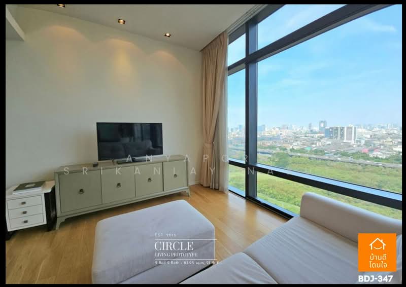 Circle Living Prototype, Bangkok, 1545 New Petchburi Road, Makkasan, Ratchathewi, Bangkok, 2 Bedrooms, 83 sqm, Condo For Rent, by Anyaporn Srikanlayanabut, 500289160 - DDproperty.com