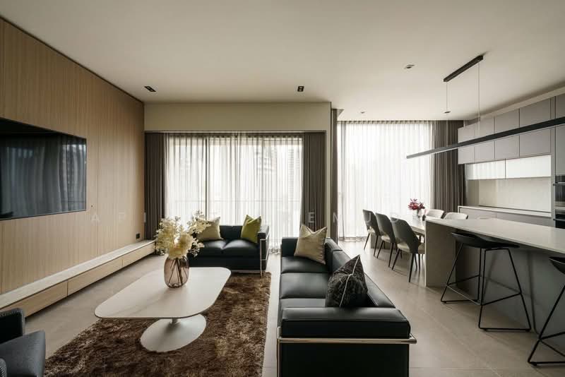 The Strand Thonglor, Bangkok, 36 Soi Sukhumvit 55, Khlong Tan Nua, Watthana, Bangkok, 2 Bedrooms, 110 sqm, Condo For Rent, by Apisit Premudom, 500289844 - DDproperty.com