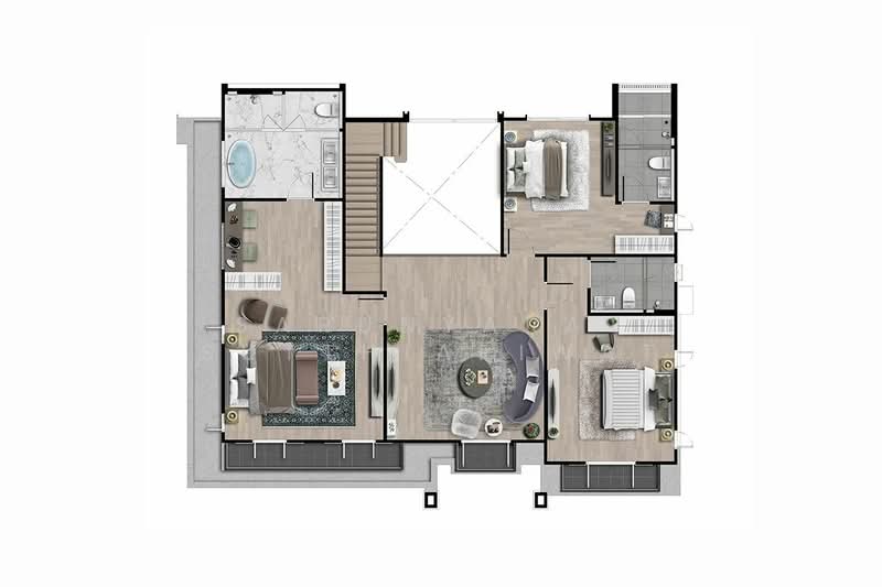 For Rent - Setthasiri Ratchapruek-Phran Nok, Bangkok