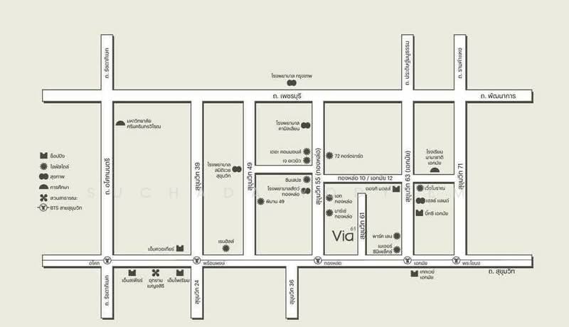 Via 61 : เวีย 61, กรุงเทพ, คลองตันเหนือ, วัฒนา, กรุงเทพ, 50 ตร.ม., คอนโด ขาย, โดย Suchada Yodyiem, 500291059 - DDproperty.com