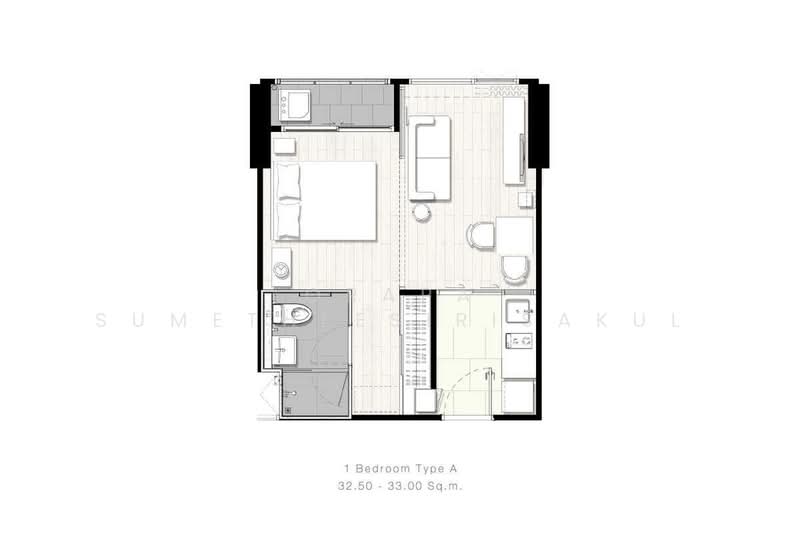 Mazarine Ratchayothin, Bangkok, Soi Phahonyothin 30, Phahonyothin Road, Chan Kasem, Chatuchak, Bangkok, 1 Bedroom, 33 sqm, Condo For Sale, by Orapa Sumetheesirisakul, 500291232 - DDproperty.com