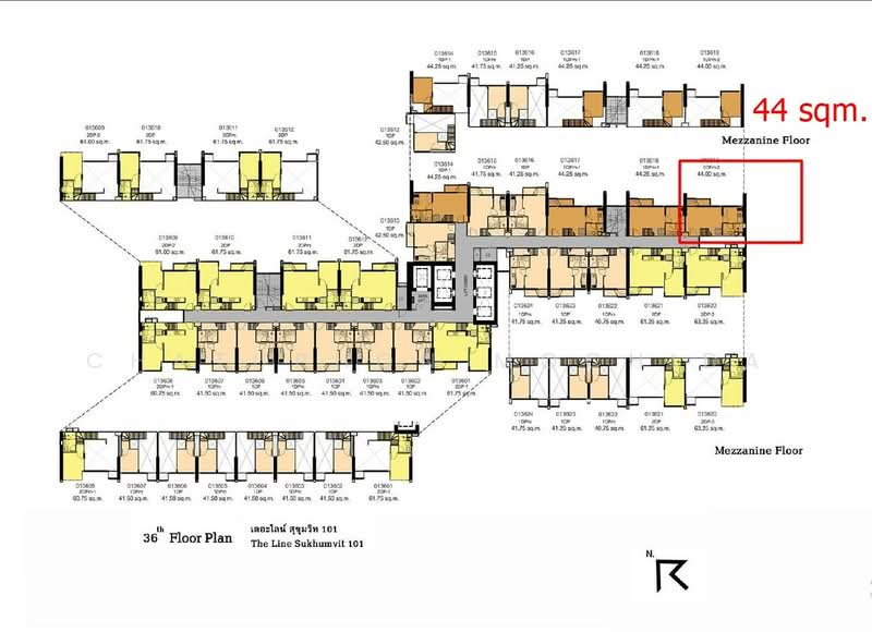 The Line Sukhumvit 101, Bangkok, 3009 Sukhumvit 101 Road, Bang Chak, Phra Khanong, Bangkok, 1 Bedroom, 44 sqm, Condo For Rent, by Chatuphon Mochida, 500291657 - DDproperty.com