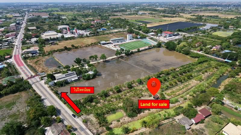 For Sale - ที่ดินติดถนน 5027 ขนาด 5-3-69 ไร่ บางใหญ่ นนทบุรี, Nonthaburi