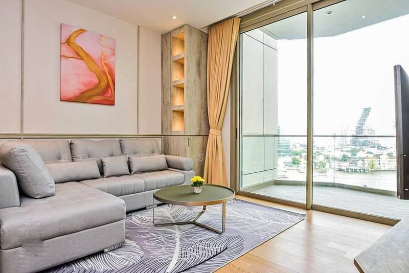 Magnolias Waterfront Residences, Bangkok, 259 Charoen Nakhon Road, Khlong Ton Sai, Khlong San, Bangkok, 1 Bedroom, 61 sqm, Condo For Rent, by Boonraksa Sopak, 500292545 - DDproperty.com