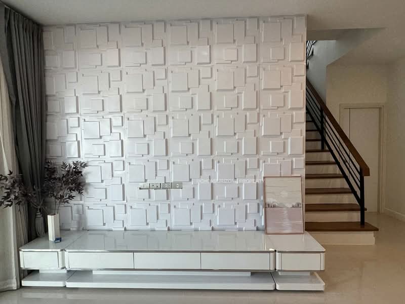 For Sale - ขายบ้านเดี่ยวใหม่หลังมุม ม.มณีรินทร์พาร์ค บางพระ ศรีราชา, Chon Buri (Pattaya)