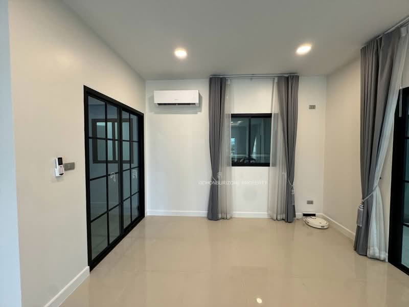 For Sale - ขายบ้านเดี่ยวใหม่หลังมุม ม.มณีรินทร์พาร์ค บางพระ ศรีราชา, Chon Buri (Pattaya)