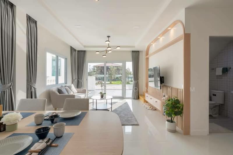ขายทาวน์เฮ้าส์ 2ชั้น 3ห้องนอน โครงการวิลเลจแอทพาร์ค ชัยพฤกษ์ - ทล.345, Nonthaburi, Lahan, Bang Bua Thong, Nonthaburi, 3 Bedrooms, 118 sqm, Townhouse For Sale, by Anis Phettongkam, 500293733 - DDproperty.com