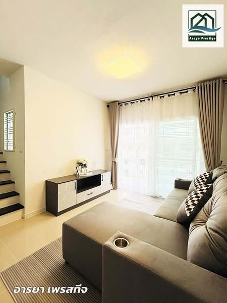 Baan Pruksa 86/2 Ladkrabang-Suvarnabhumi, Samut Prakan, Soi Ladkrabang 54, Ladkrabang Road, Srisa Chorakhe Noi, Bang Sao Thong, Samut Prakan, 3 Bedrooms, 84 sqm, Townhouse For Sale, by วิสุทธินี เฉลิมสินสุวรรณ, 500294141 - DDproperty.com