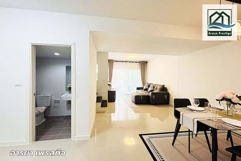 Baan Pruksa 86/2 Ladkrabang-Suvarnabhumi, Samut Prakan, Soi Ladkrabang 54, Ladkrabang Road, Srisa Chorakhe Noi, Bang Sao Thong, Samut Prakan, 3 Bedrooms, 84 sqm, Townhouse For Sale, by วิสุทธินี เฉลิมสินสุวรรณ, 500294141 - DDproperty.com