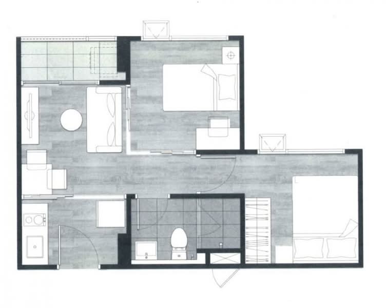 BEAT Bangwa Interchange, Bangkok, Thoetthai Road, Bang Wa, Phasi Charoen, Bangkok, 1 Bedroom, 33 sqm, Condo For Sale, by Keerati Wangrujirakul, 500294242 - DDproperty.com