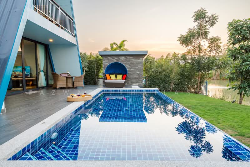 Luxury Lakeside Pool Villa Hua Hin 3BR Infinity Pool Private Retreat, Prachuap Khiri Khan, Thap Tai, Hua Hin, Prachuap Khiri Khan, 3 Bedrooms, 186 sqm, Villa For Rent, by Fazwaz (Thailand) Co., Ltd., 500294968 - DDproperty.com