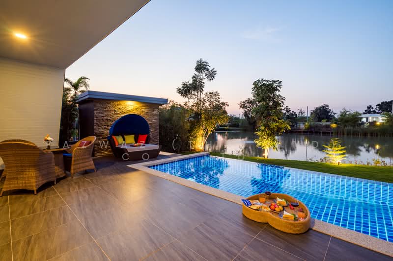 พูลวิลล่าริมทะเลสาบ หัวหิน 3 ห้องนอน วิวสวย สระ Infinity Pool บรรยากาศหรู, ประจวบคีรีขันธ์, ทับใต้, หัวหิน, ประจวบคีรีขันธ์, 186 ตร.ม., วิลล่า ให้เช่า, โดย Fazwaz (Thailand) Co., Ltd., 500294968 - DDproperty.com