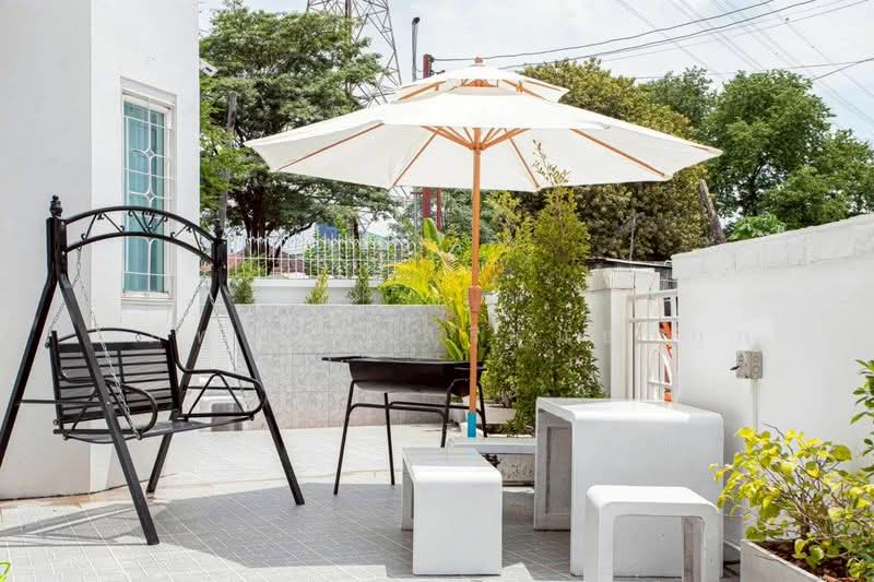 ให้เช่าทาวน์โฮม 4.5ชั้น Tropical Pool Villa หรู รัชดา–ห้วยขวาง ใกล้ MRT/BTS จตุจักร กรุงเทพฯ, Bangkok, Jom Phon, Chatuchak, Bangkok, 5 Bedrooms, 350 sqm, Townhouse For Rent, by ณภัทร พรสิริเมธากุล, 500295085 - DDproperty.com