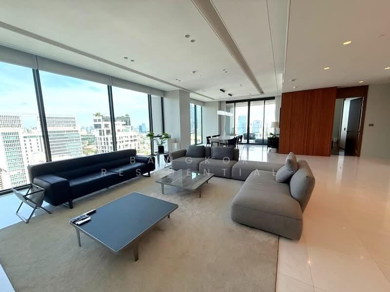 The Residences at Sindhorn Kempinski, Bangkok, 88 Soi Tonson Sarasin Road, Lumphini, Pathum Wan, Bangkok, 4 Bedrooms, 357 sqm, Condo For Rent, by Bangkok Residential, 500295344 - DDproperty.com