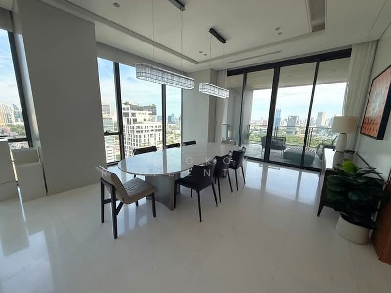 The Residences at Sindhorn Kempinski, Bangkok, 88 Soi Tonson Sarasin Road, Lumphini, Pathum Wan, Bangkok, 4 Bedrooms, 357 sqm, Condo For Rent, by Bangkok Residential, 500295344 - DDproperty.com
