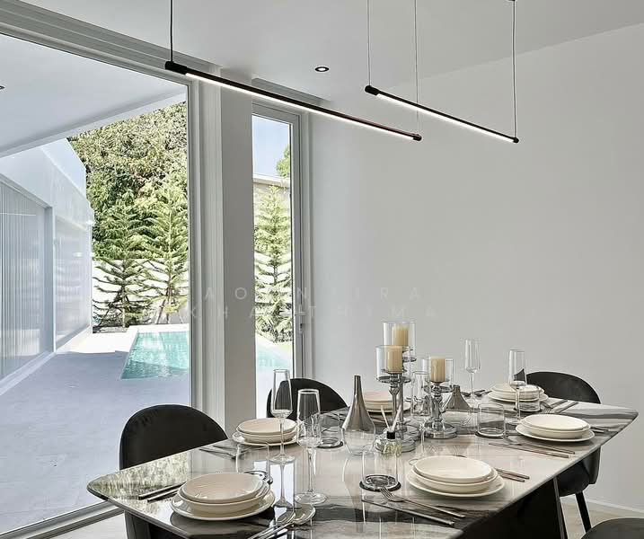 S2573 | The Ultimate Minimalist Pool Villa! 4-Bedroom Pool Villa Only 3 Minutes from Meritton Britis, Chiang Mai, Nong Kwai, Hang Dong, Chiang Mai, 4 Bedrooms, 410 sqm, Single Detached House For Sale, by Aornjira Khatthima, 500295370 - DDproperty.com