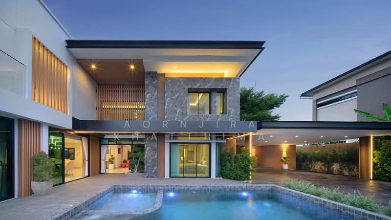 S2764 | Modern Luxury Pool Villa 496 sq.m. in Ruamchok Area | Only 7 Minutes to Central Festival, Chiang Mai, San Phi Sua, Muang Chiang Mai, Chiang Mai, 4 Bedrooms, 496 sqm, Single Detached House For Sale, by Aornjira Khatthima, 500295410 - DDproperty.com