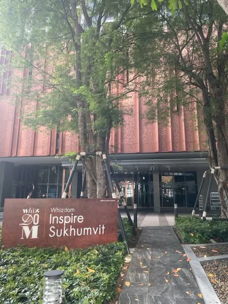 Whizdom Inspire Sukhumvit : วิซดอม อินสปาย สุขุมวิท, กรุงเทพ, ถนนสุขุมวิท, บางจาก, พระโขนง, กรุงเทพ, 50 ตร.ม., คอนโด ให้เช่า, โดย คุณ ณิชาภา, 500296083 - DDproperty.com
