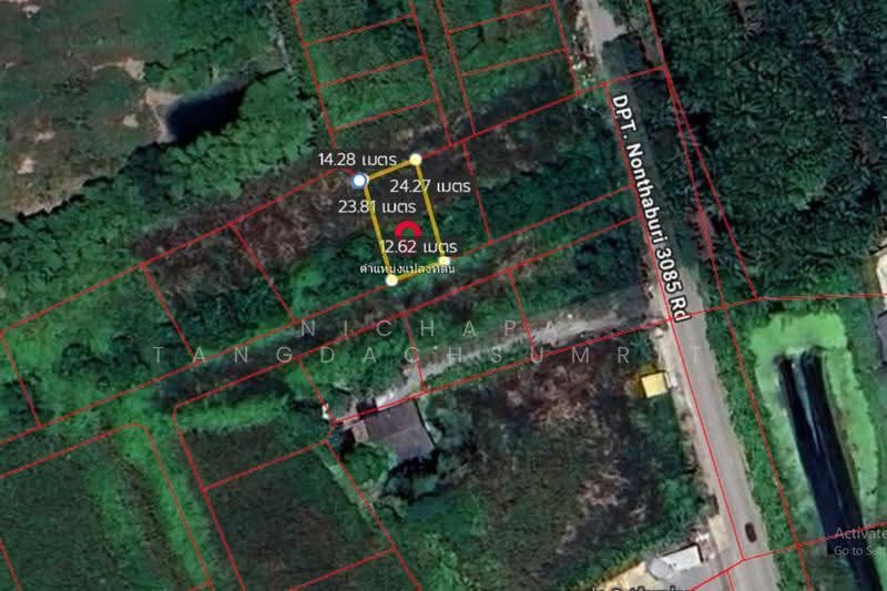 ที่ดินนนทบุรี, Nonthaburi, Sala Klang, Bang Kruai, Nonthaburi, , 296 sqm, Land For Sale, by Nichapa Tangdachsumrit, 500296126 - DDproperty.com