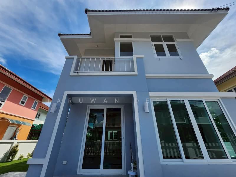 Baan Fah Green Park Village Rangsit Khlong 2, Pathum Thani, Khu Khot, Lam Luk Ka, Pathum Thani, 4 Bedrooms, 160 sqm, Single Detached House For Sale, by Jaruwan Deeon, 500296553 - DDproperty.com