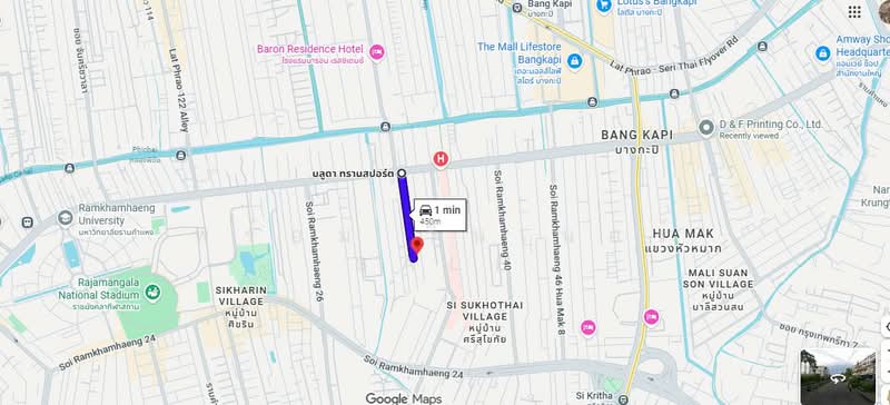 ที่ดิน 216 ตาราง วา รามคำแหง 30/1, กรุงเทพ, รามคำแหง, หัวหมาก, บางกะปิ, กรุงเทพ, 864 ตร.ม., ที่ดิน ขาย, โดย พร้อม วินเนอร์ sale, 500296884 - DDproperty.com