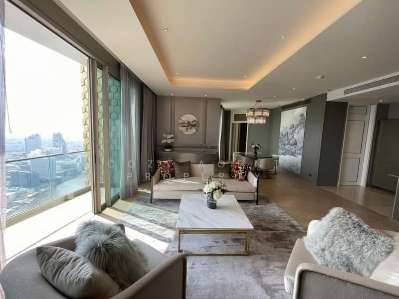 The Residences At Mandarin Oriental, Bangkok, 117 Charoen Nakorn Road, Khlong Ton Sai, Khlong San, Bangkok, 6 Bedrooms, 605 sqm, Condo For Rent, by Cozy Agent Property, 500297644 - DDproperty.com