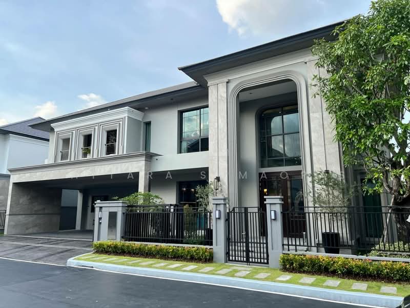 Grand Bangkok Boulevard Sukhumvit-Srinakarin : แกรนด์ บางกอก บูเลอวาร์ด สุขุมวิท-ศรีนครินทร์, สมุทรปราการ, ซ.แบริ่ง 31/1, สำโรงเหนือ, เมืองสมุทรปราการ, สมุทรปราการ, 510 ตร.ม., บ้านเดี่ยว ขาย, โดย Pattara Sumaopas, 500297679 - DDproperty.com