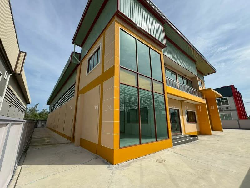 ขาย - ขายโรงงาน 1 ไร่ 41ตรว พร้อมออฟฟิศ และห้องน้ำ พื้นที่สีชมพู บางกระเจ้า สมุทรสาคร ติดถนนพระราม2, สมุทรสาคร