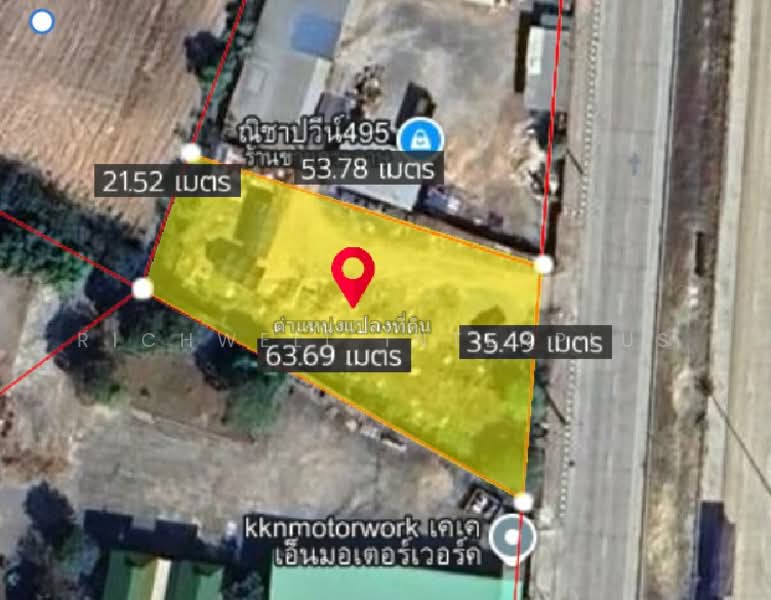 Prime land for sale in Bowin, 1 rai, already leveled, adjacent to Sattahip-Phanom Sarakham Road 331, Chon Buri (Pattaya), Bo Win, Si Racha, Chon Buri (Pattaya), , 1,600 sqm, Land For Sale, by RICHWELL INTERPLUS, 500298555 - DDproperty.com