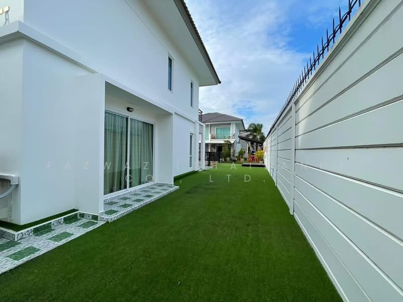 Baan Pruksa Nara Chaiyapruk 2-Jomtien, Chon Buri (Pattaya), Huai Yai, Bang Lamung (Pattaya), Chon Buri (Pattaya), 3 Bedrooms, 155 sqm, Single Detached House For Sale, by Fazwaz (Thailand) Co., Ltd., 500299178 - DDproperty.com