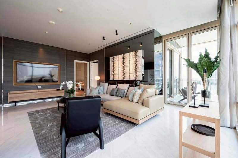 Four Seasons Private Residences, Bangkok, 300 Charoen Krung Road, Yan Nawa, Sathon, Bangkok, 2 Bedrooms, 137 sqm, Condo For Rent, by Natnicha Khamvilai, 500299877 - DDproperty.com