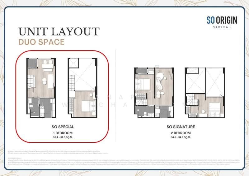 So Origin Siriraj, Bangkok, Ban Chang Lo, Bangkok Noi, Bangkok, 1 Bedroom, 42 sqm, Condo For Sale, by Tanapat Jitwatcharakomol, 500300165 - DDproperty.com