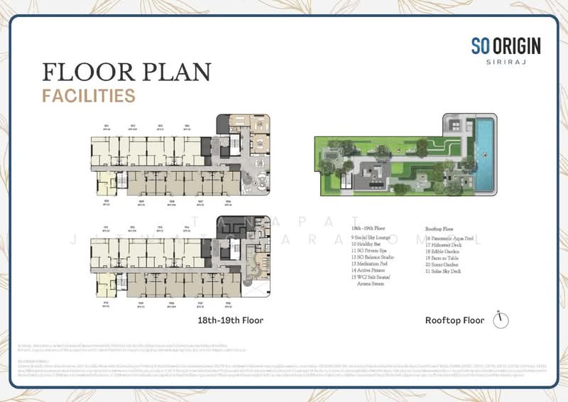 So Origin Siriraj, Bangkok, Ban Chang Lo, Bangkok Noi, Bangkok, 1 Bedroom, 42 sqm, Condo For Sale, by Tanapat Jitwatcharakomol, 500300165 - DDproperty.com