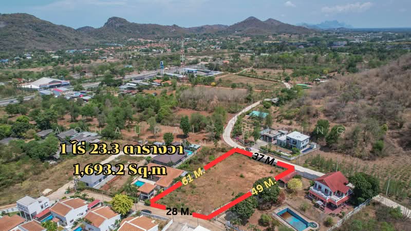 Land for Sale in Khao Tao, Hua Hin, Prachuap Khiri Khan, Nong Kae, Hua Hin, Prachuap Khiri Khan, , 1,692 sqm, Land For Sale, by Aonaurai Kumsing (Annie), 500300482 - DDproperty.com