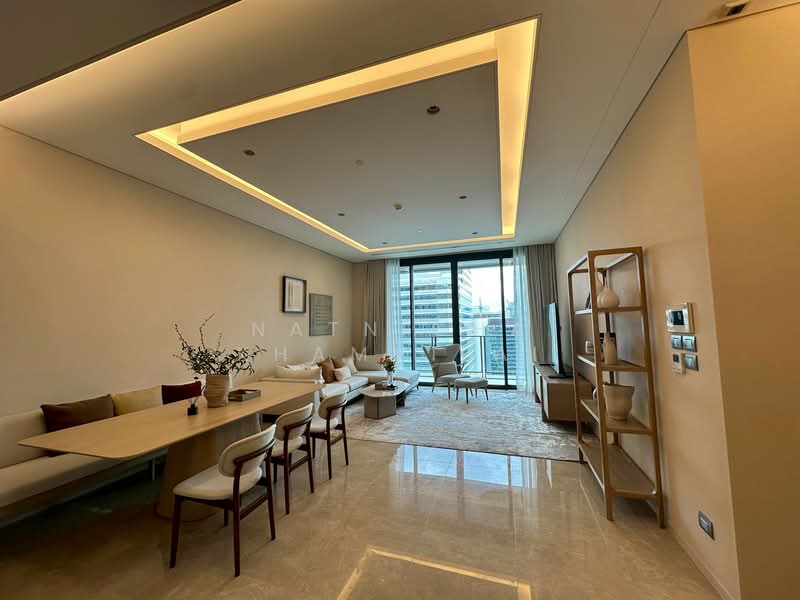 The Residences at Sindhorn Kempinski, Bangkok, 88 Soi Tonson Sarasin Road, Lumphini, Pathum Wan, Bangkok, 2 Bedrooms, 139 sqm, Apartment For Rent, by Natnicha Khamvilai, 500300712 - DDproperty.com