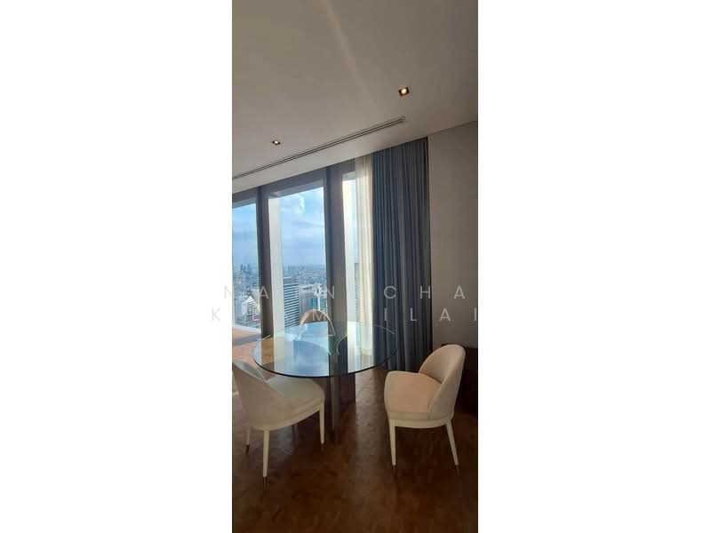 The Ritz-Carlton Residences, Bangkok, 114 Narathiwat Ratchanakarin Road, Silom, Bang Rak, Bangkok, 2 Bedrooms, 147 sqm, Condo For Rent, by Natnicha Khamvilai, 500300758 - DDproperty.com