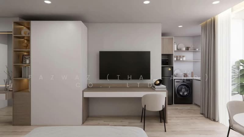 Rimnum mansion, Chiang Mai, 40 Chonpratan, Su Thep, Muang Chiang Mai, Chiang Mai, 1 Bedroom, 32 sqm, Condo For Sale, by Fazwaz (Thailand) Co., Ltd., 500301297 - DDproperty.com