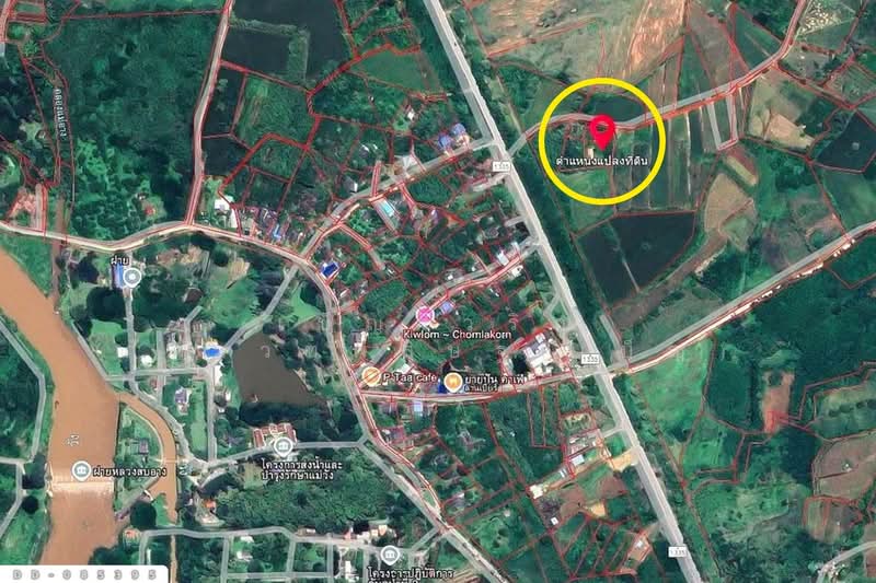 Land plot of 1 rai 56.6 sq.wa in Ban Laeng, Lampang, near Kiu Lom Dam. DD-085395, Lampang, Ban Laeng, Muang Lampang, Lampang, , 1,824 sqm, Land For Sale, by Benchawarin Pakkawetppisit, 500301486 - DDproperty.com