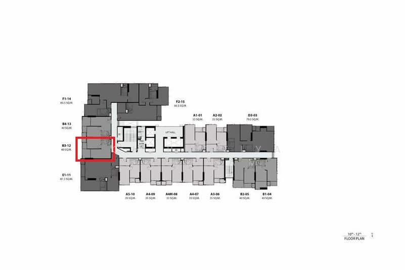Rhythm Ekkamai Estate, Bangkok, Soi Sukhumvit 63, Khlongtoei Nua, Watthana, Bangkok, 1 Bedroom, 40 sqm, Condo For Rent, by Chirattiya Lakkham, 500301503 - DDproperty.com
