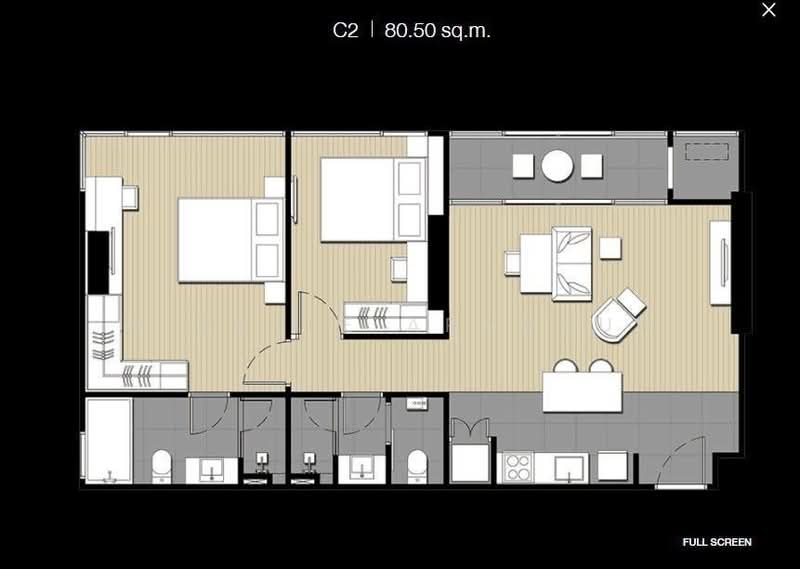 IDEO Mobi Sukhumvit 66, Bangkok, 2578 Soi Sukhumvit 66 Sukhumvit Road, Bang Chak, Phra Khanong, Bangkok, 2 Bedrooms, 80 sqm, Condo For Rent, by Wiratee Aramrun, 500301602 - DDproperty.com