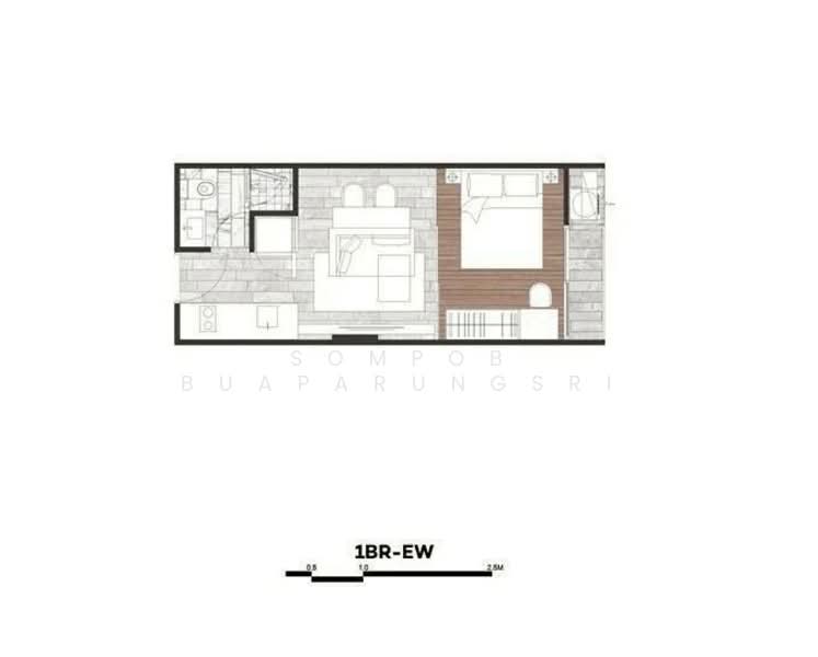 168 Sukhumvit 36, Bangkok, 168 Soi Sukhumvit 36, Khong Tan, Khlong Toei, Bangkok, Studio, 28 sqm, Condo For Rent, by Sompob Buaparungsri, 500301640 - DDproperty.com