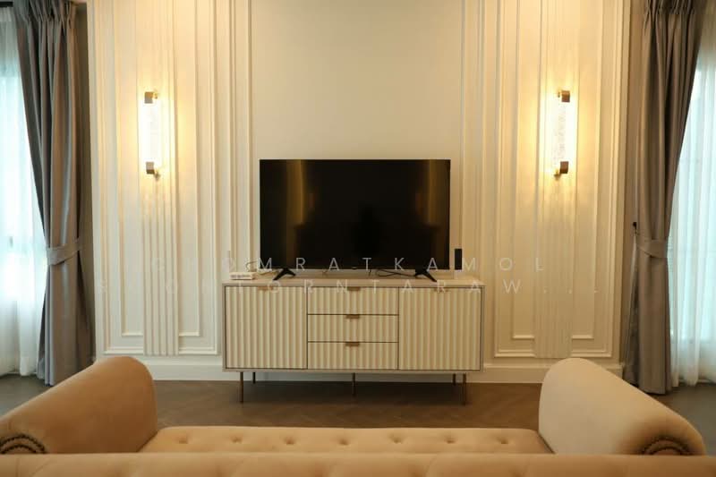 Nantawan Rama 9 - New Krungthepkreetha, Bangkok, Saphan Sung, Bangkok, 5 Bedrooms, 449 sqm, Single Detached House For Rent, by Chomratkamol Soontorntarawong (Gor), 500302068 - DDproperty.com