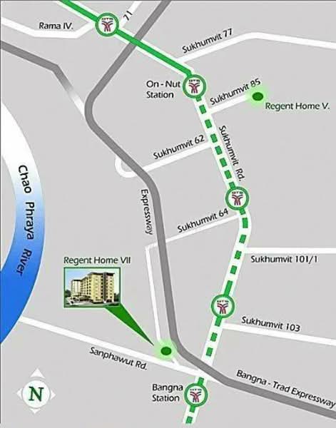 Regent Home 7/1, Bangkok, Soi Sanphawut 2, Bang Na Road, Bang Na, Bangkok, Studio, 31 sqm, Condo For Sale, by ไพลิน เลิศวัฒนมงคล, 500302820 - DDproperty.com