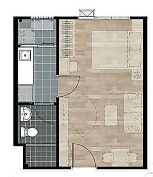 Aspire Sathorn-Taksin (Brick Zone) : แอสปาย สาทร - ตากสิน (บริค โซน), กรุงเทพ, 69 ถ.ราชพฤกษ์, บางค้อ, จอมทอง, กรุงเทพ, 28 ตร.ม., คอนโด ให้เช่า, โดย Mint Manassanan, 500302964 - DDproperty.com