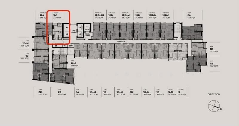Metris District Ladprao, Bangkok, Lat Phrao Rd, Jom Phon, Chatuchak, Bangkok, 1 Bedroom, 24 sqm, Condo For Sale, by Connex Property, 500302978 - DDproperty.com