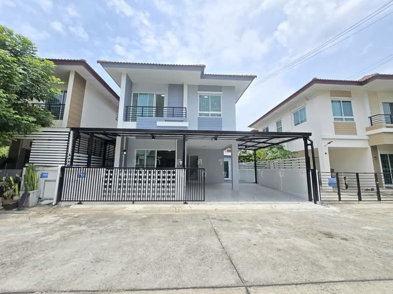 Temsiri Village Nongchok-Chueam Samphan, Bangkok, Soi Chueam Samphan 11, Krathum Rai, Nong Chok, Bangkok, 4 Bedrooms, 144 sqm, Semi-Detached House (Twin House) For Sale, by นภัสศรณ์ วงศ์สินไทยกร (นันท์), 500303093 - DDproperty.com