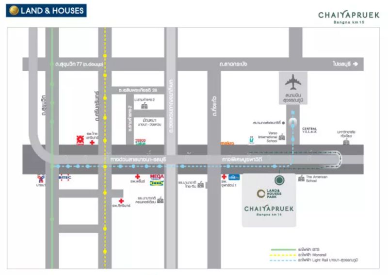Chaiyapruek Bangna Km 15, Samut Prakan, 234 Moo 3 Km.15 Bangna-Trad Road Km.15, Bang Chalong, Bang Plee, Samut Prakan, 3 Bedrooms, 184 sqm, Single Detached House For Sale, by Worrasak Tansuriwongse, 500303168 - DDproperty.com
