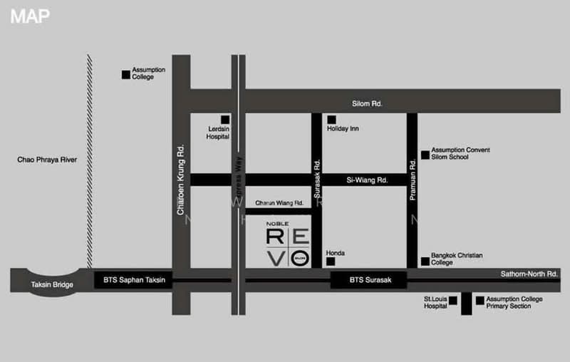 Noble Revo Silom : โนเบิล รีโว สีลม, กรุงเทพ, 88 ซอยสุรศักดิ์ ถนนสุรสักดิ์ แขวงสีลม เขตบางรัก จังหวัดกรุงเทพมหานคร, สีลม, บางรัก, กรุงเทพ, 34 ตร.ม., คอนโด ให้เช่า, โดย Pawanrat Panchawanon, 500304017 - DDproperty.com